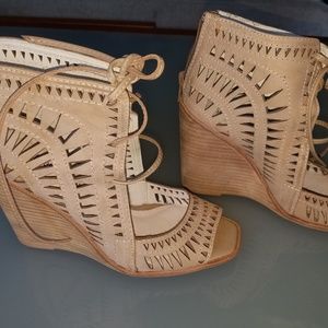 Jeffrey Campbell wedges Free People 6.5